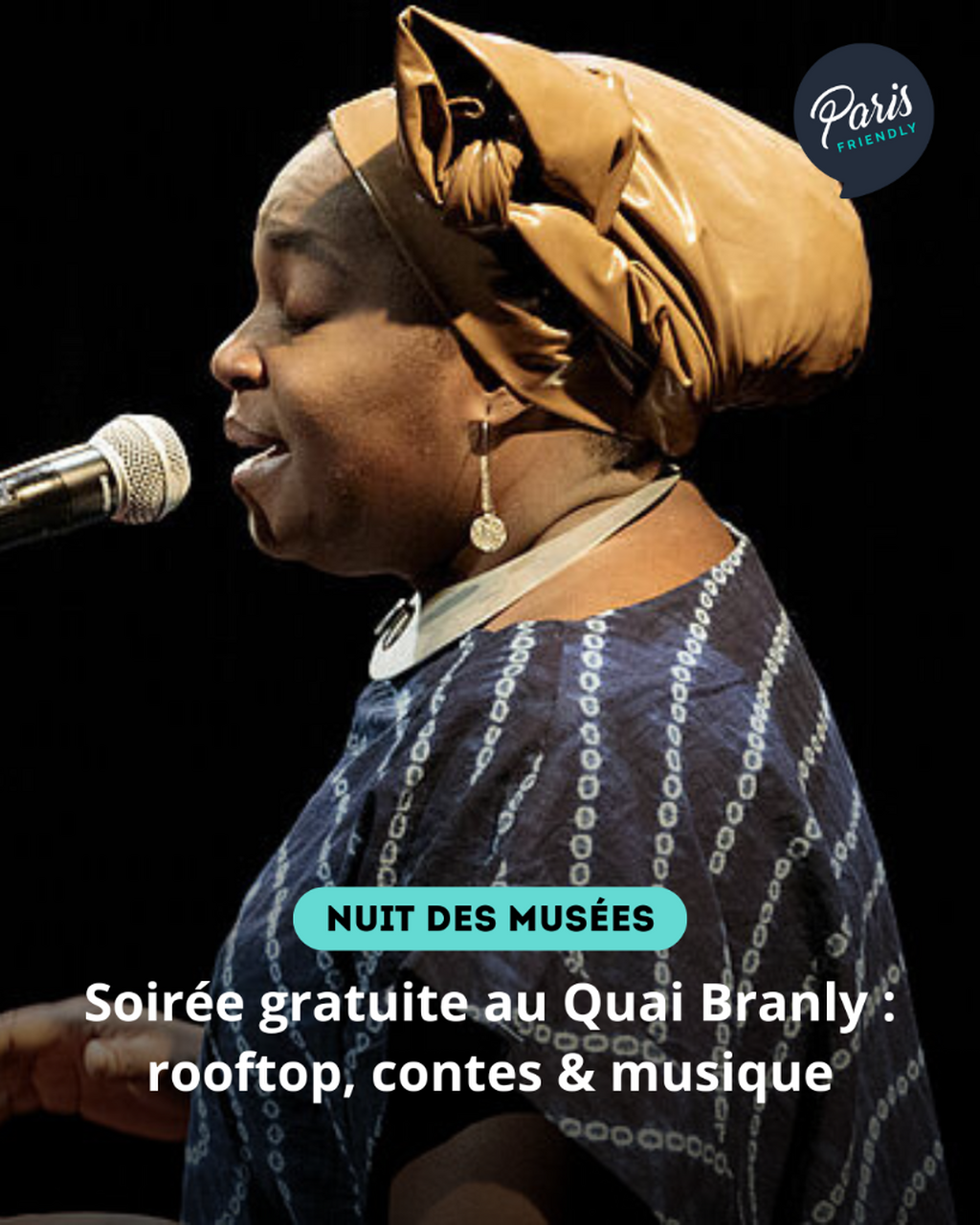 Soir&eacute;e gratuite au Quai Branly : rooftop, contes & musique