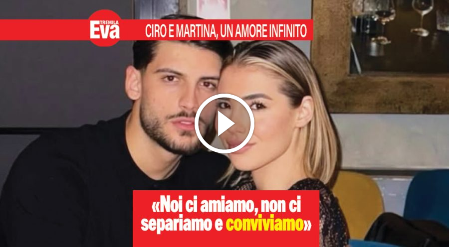 Martina De Ioannon e Ciro Solimeno: &laquo;ora viviamo insieme&raquo;