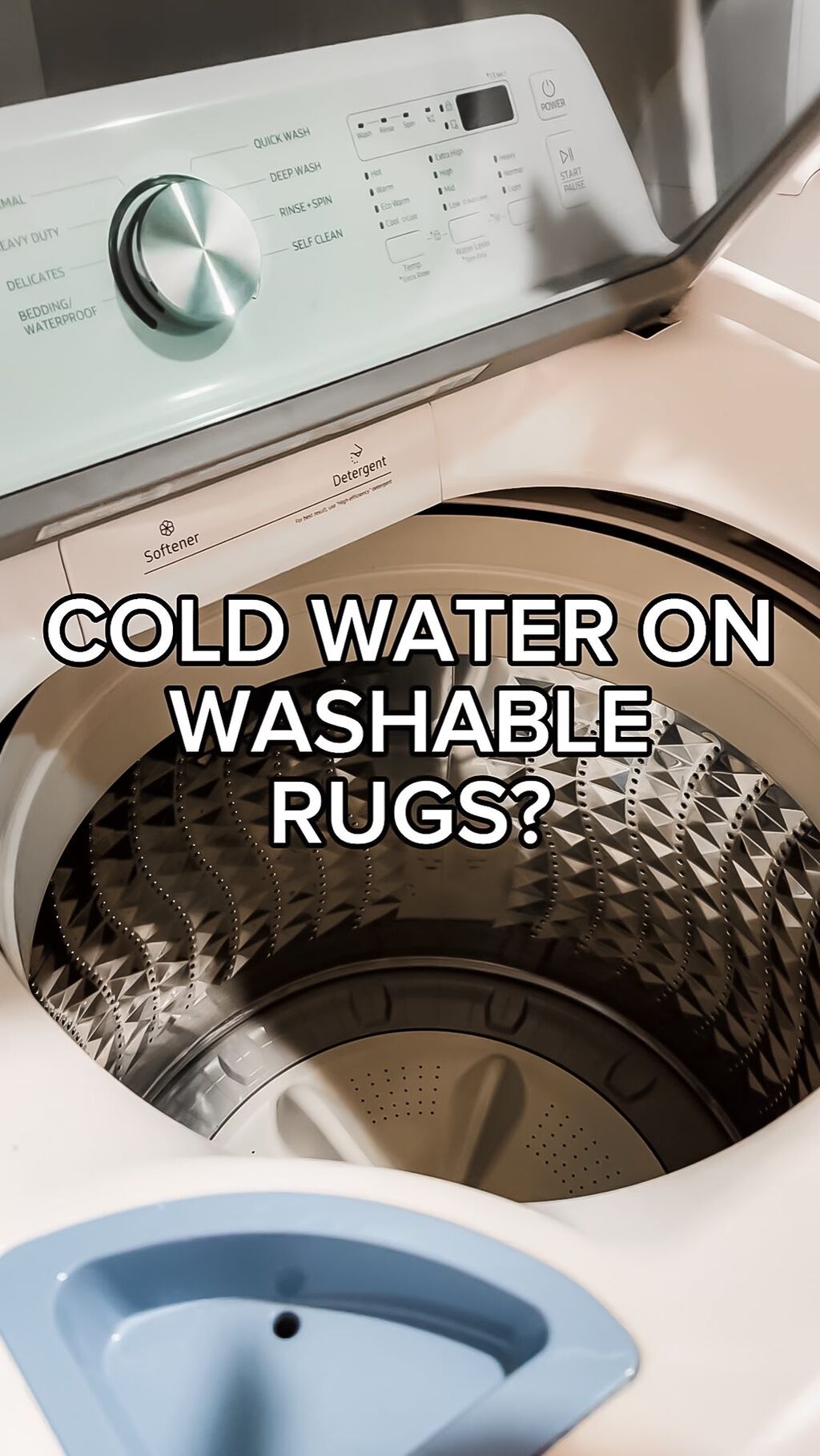 Washable Rug Happy
