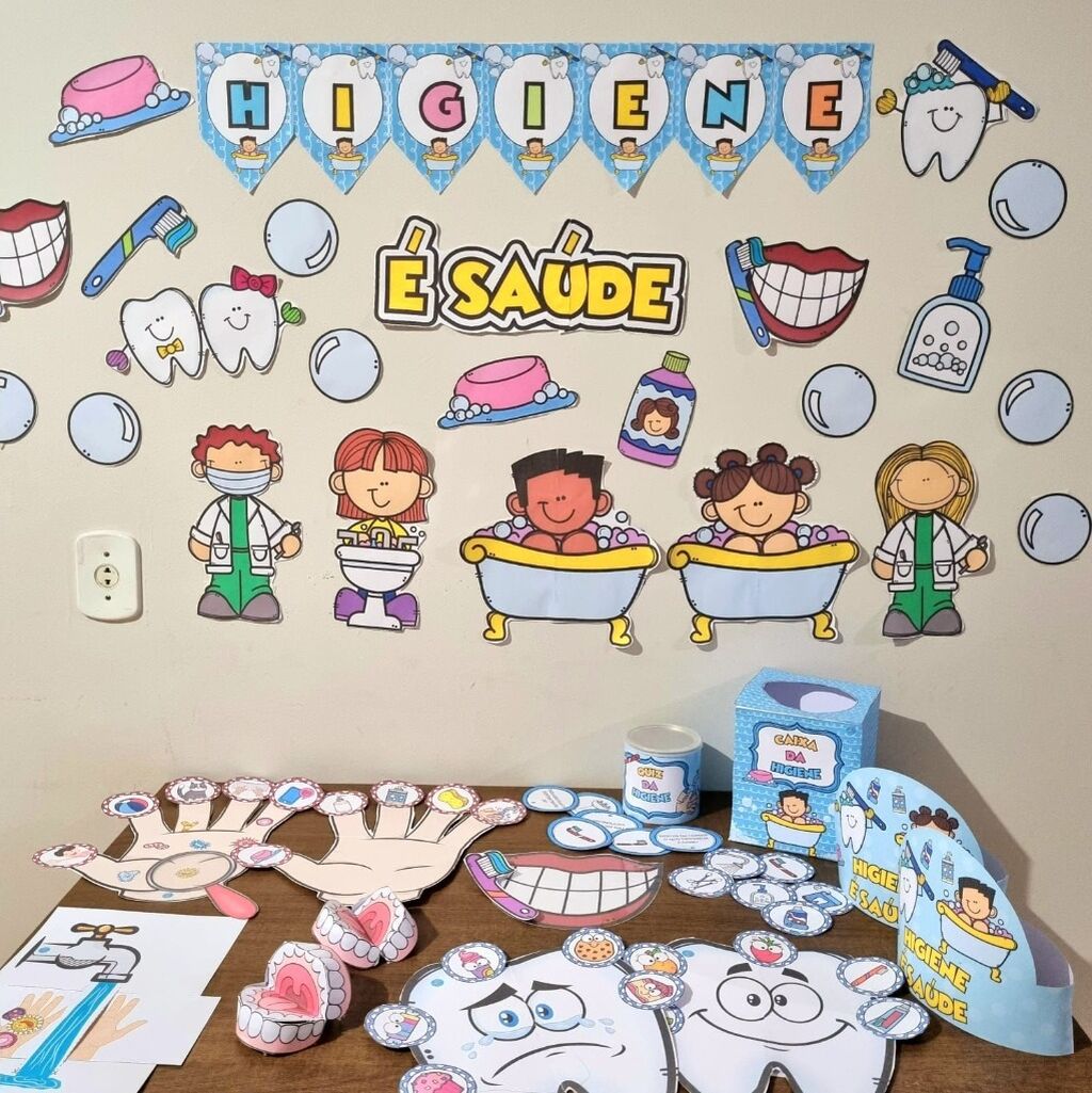 Projeto higi&ecirc;ne corporal e bucal