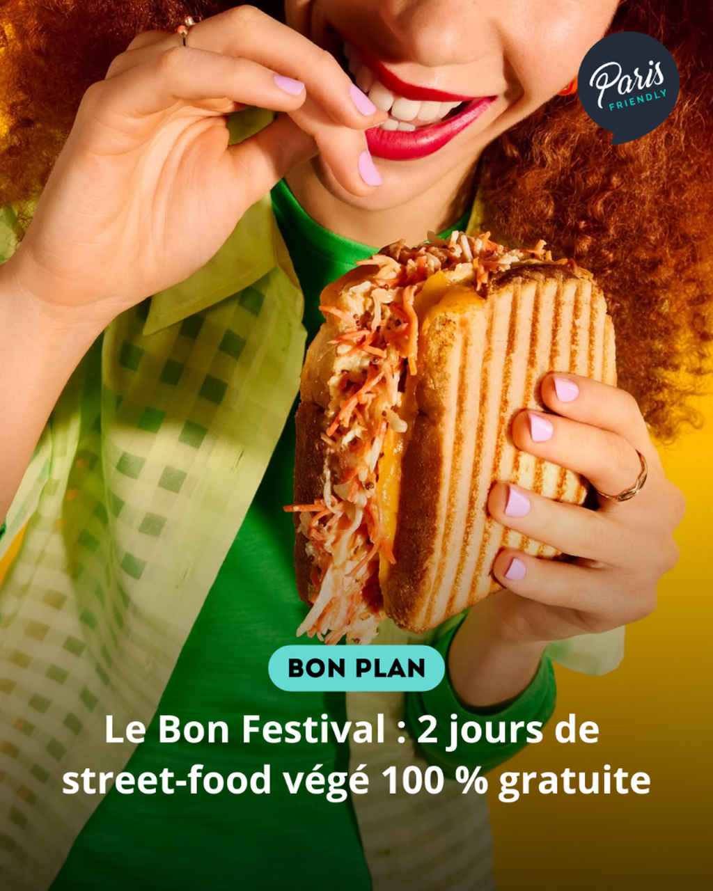 Le Bon Festival : 2 jours de street-food v&eacute;g&eacute; 100 % gratuite