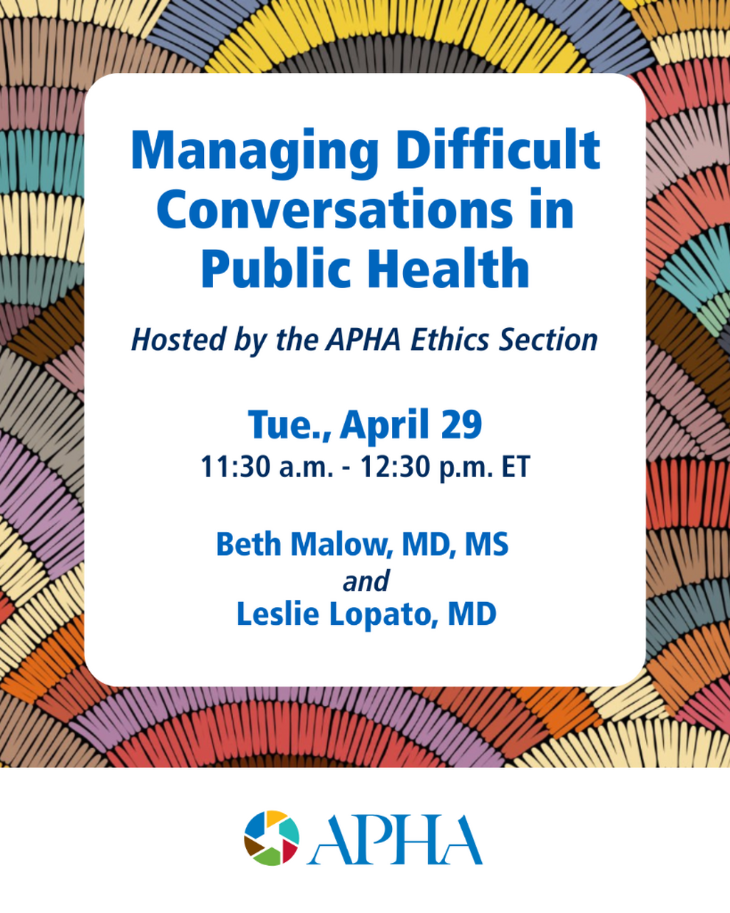 Webinar - Managing Difficult Conversations in Public Health