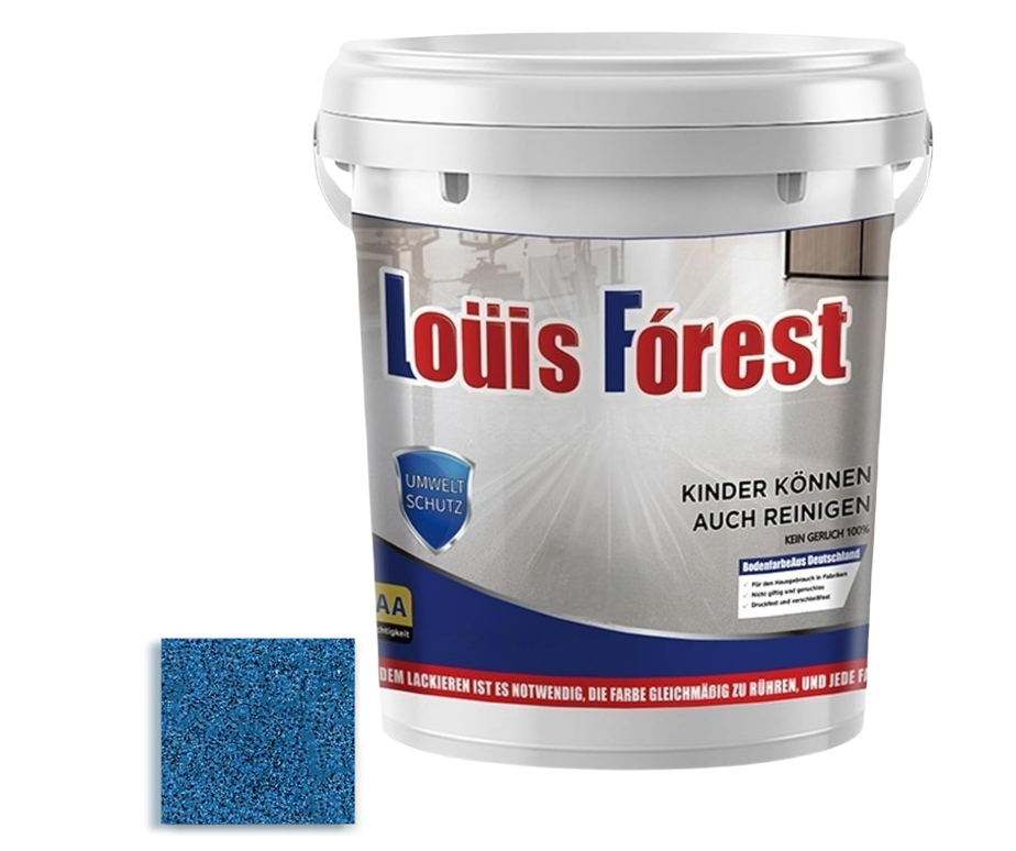 Epoxy color sand floor paint