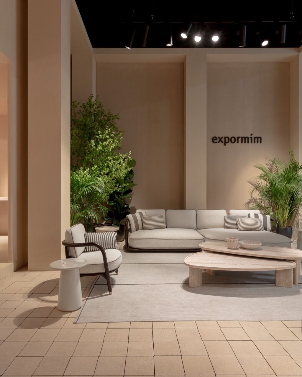 Salone del Mobile Milano once again became the stage for our stand, with its soaring ceilings, monumental columns, and Mediterranean atmosphere 🌿