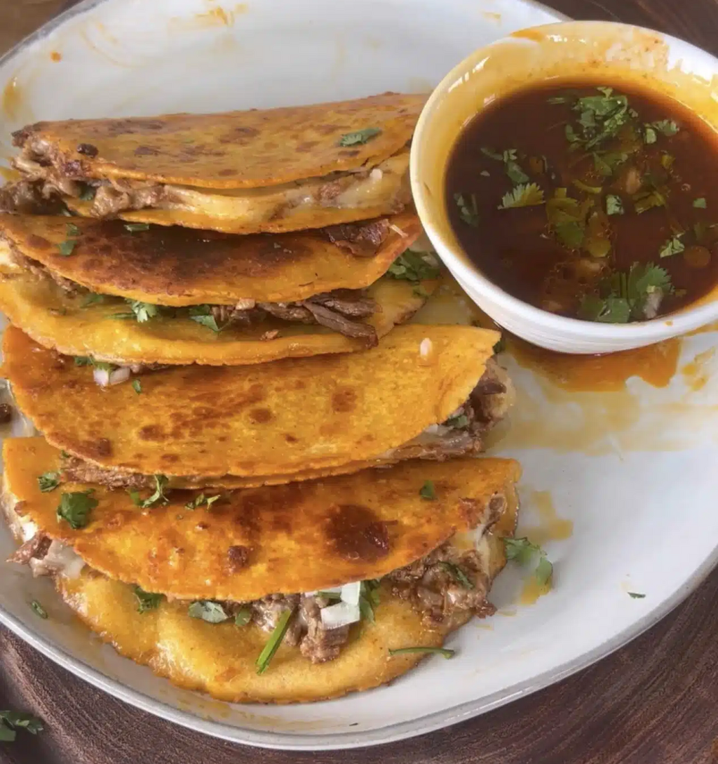 Quesa Birria Tacos