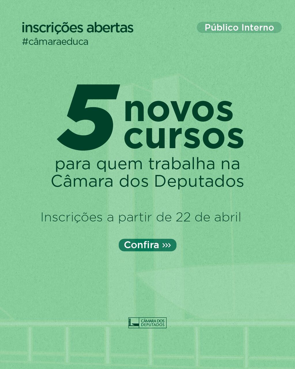 Novos cursos em 22/4/2025