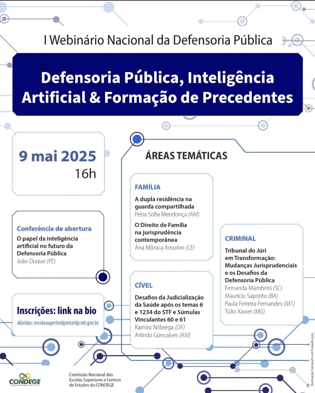 I Webin&aacute;rio Nacional da Defensoria P&uacute;blica