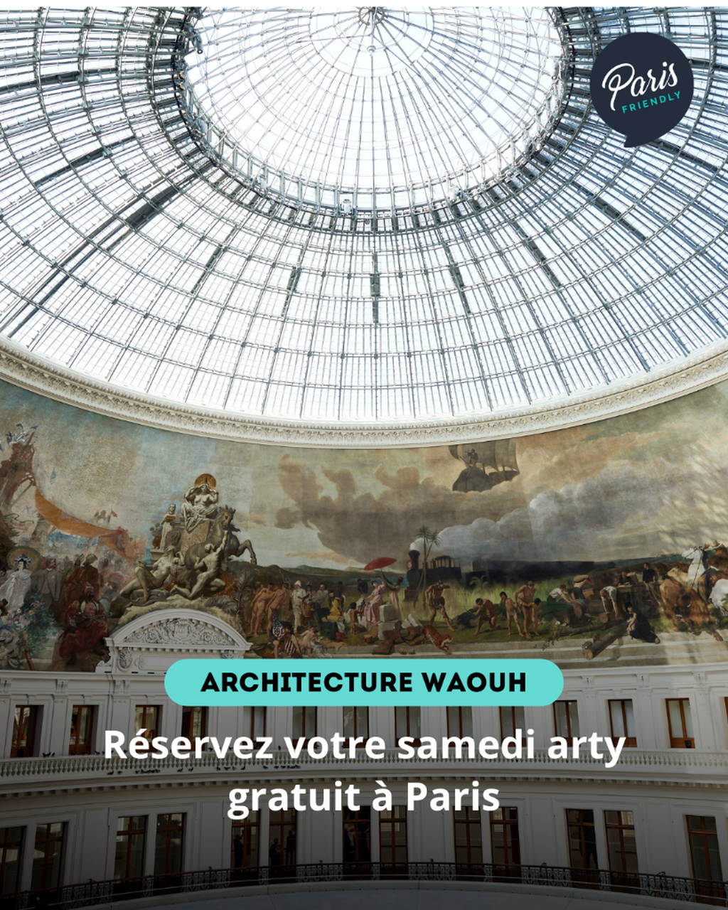 Entr&eacute;e gratuite pour une exposition d'art contemporain &agrave; la Bourse de commerce de Paris