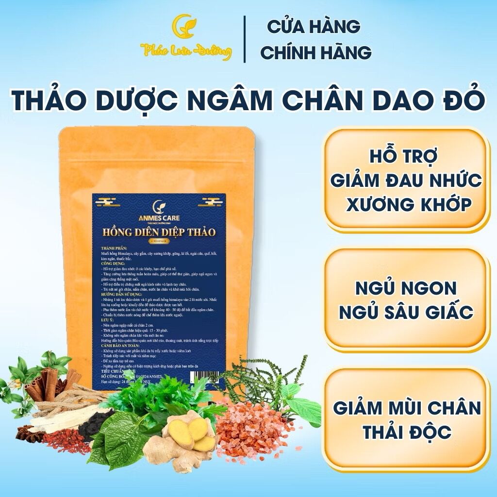 Thảo dược ng&acirc;m ch&acirc;n