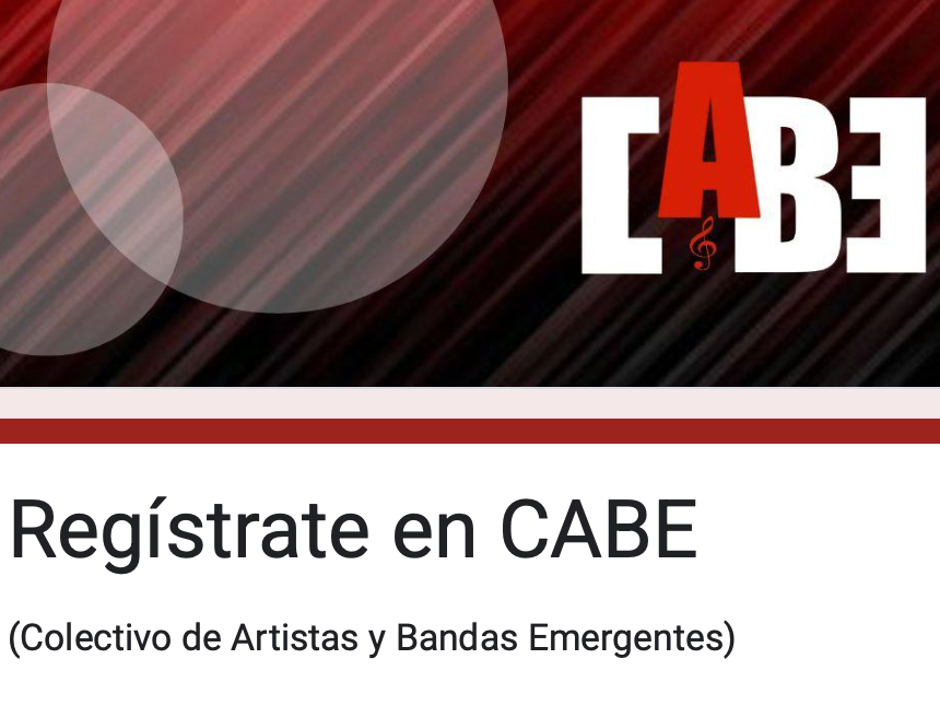 Eres m&uacute;sico? Reg&iacute;strate con nosotros