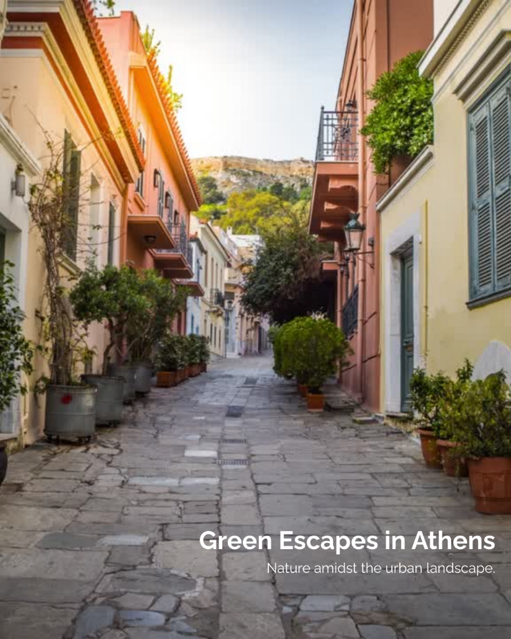 Green escapes in Athens