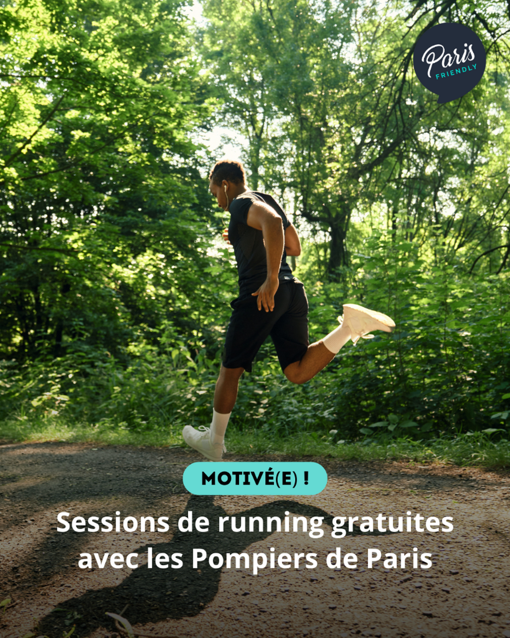 Sessions de running gratuites avec les Pompiers de Paris