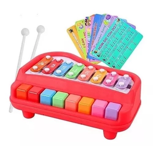 PIANO 2 em 1 BEB&Ecirc; 