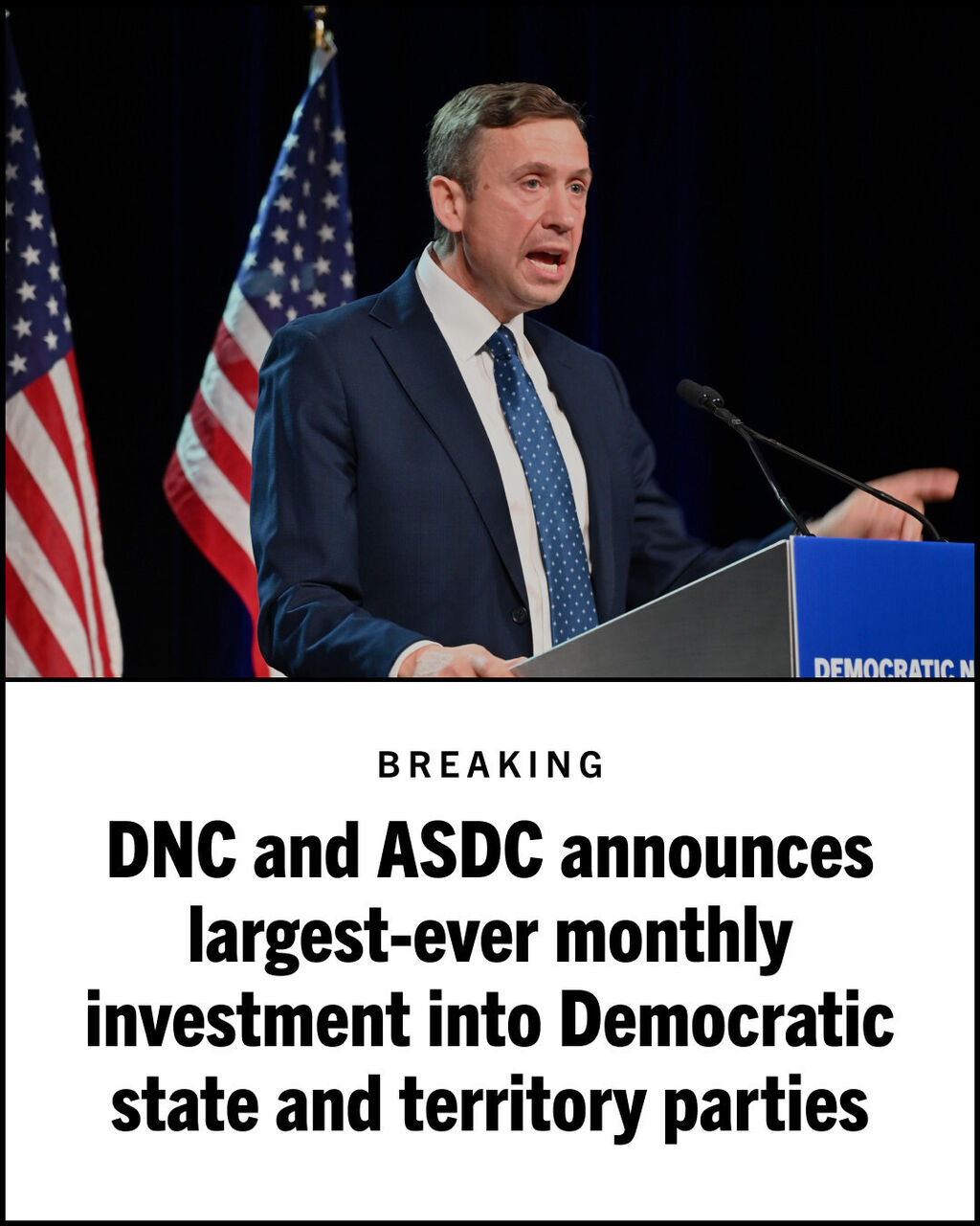 D.N.C. Will Send More Cash to Red States, Aiming to Strengthen Party&rsquo;s Reach