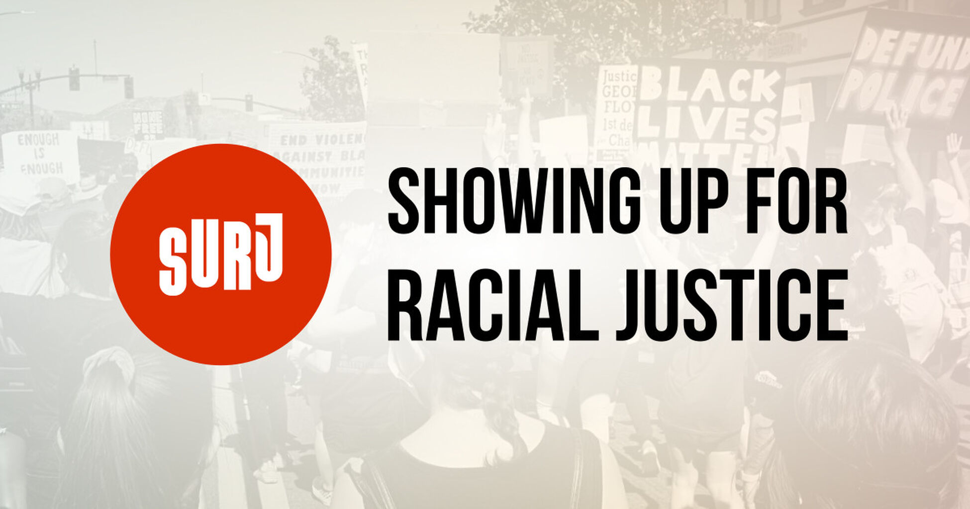 A home for white people working for justice - SURJ
