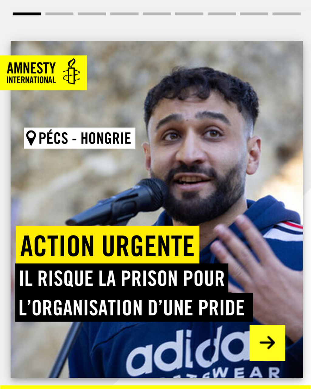 ACTION URGENTE P&Eacute;SC PRIDE HONGRIE - AMNESTY FRANCE