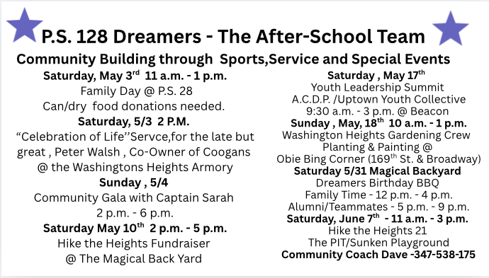 Special Events 2025