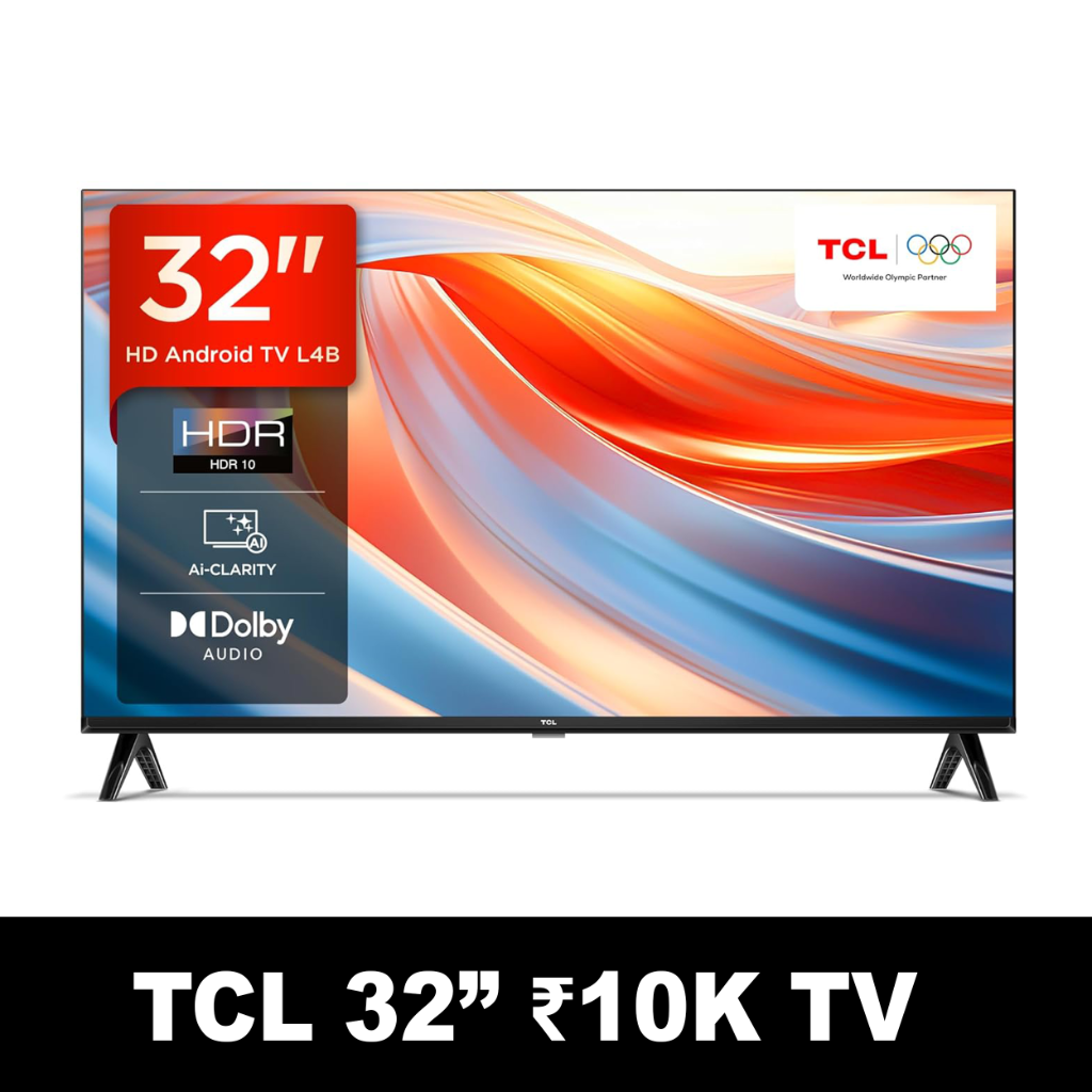 TCL 32 inch 10K tv