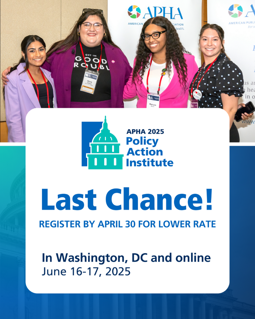 PAI - Early Bird Rates