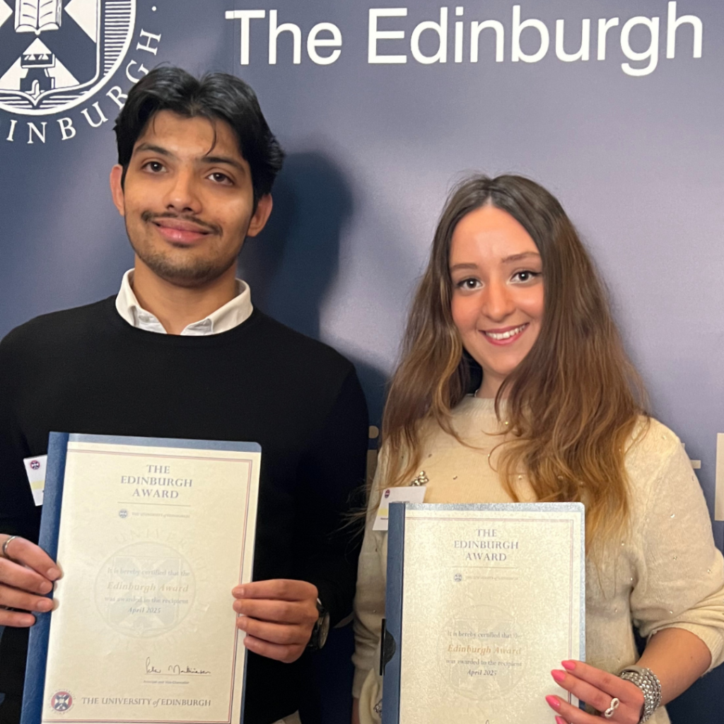 Maths Buddies award recognition 