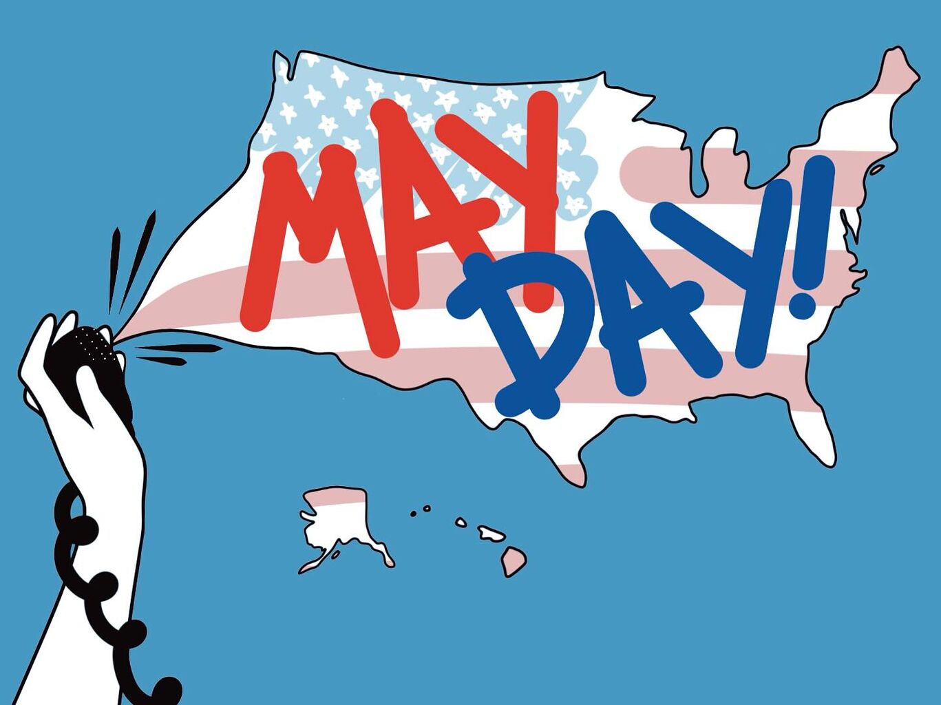 May Day action