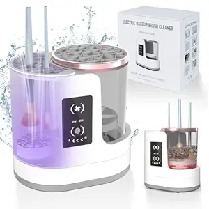 Electric Makeup Brush Cleaner & Dryer &ndash; USB Portable Tool for All Brush Sizes