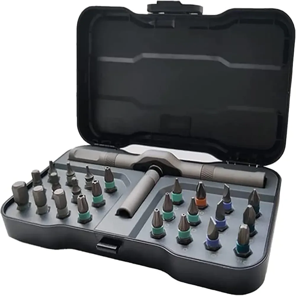 Duka 24-in-1 Ratchet Screwdriver Set with Case