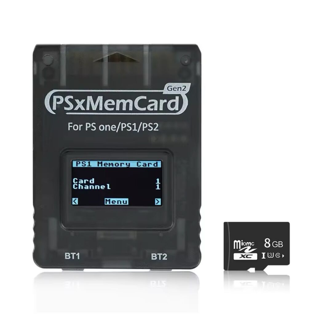 MEMORY CARD PS2, PS1 COM JOGOS
