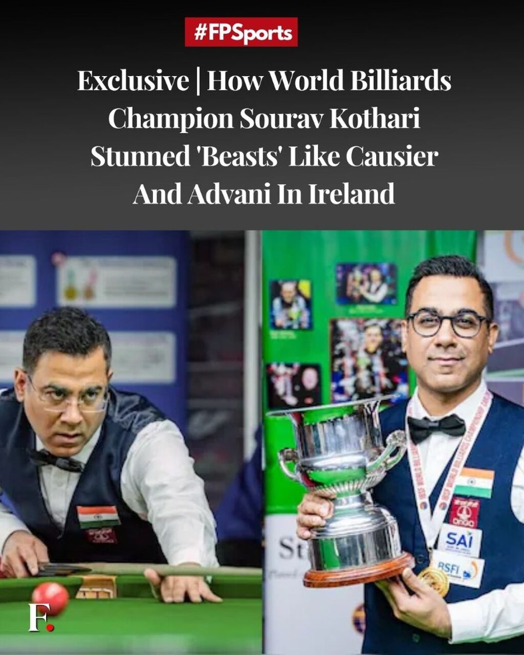 Exclusive | How World Billiards Champion Sourav Kothari stunned 