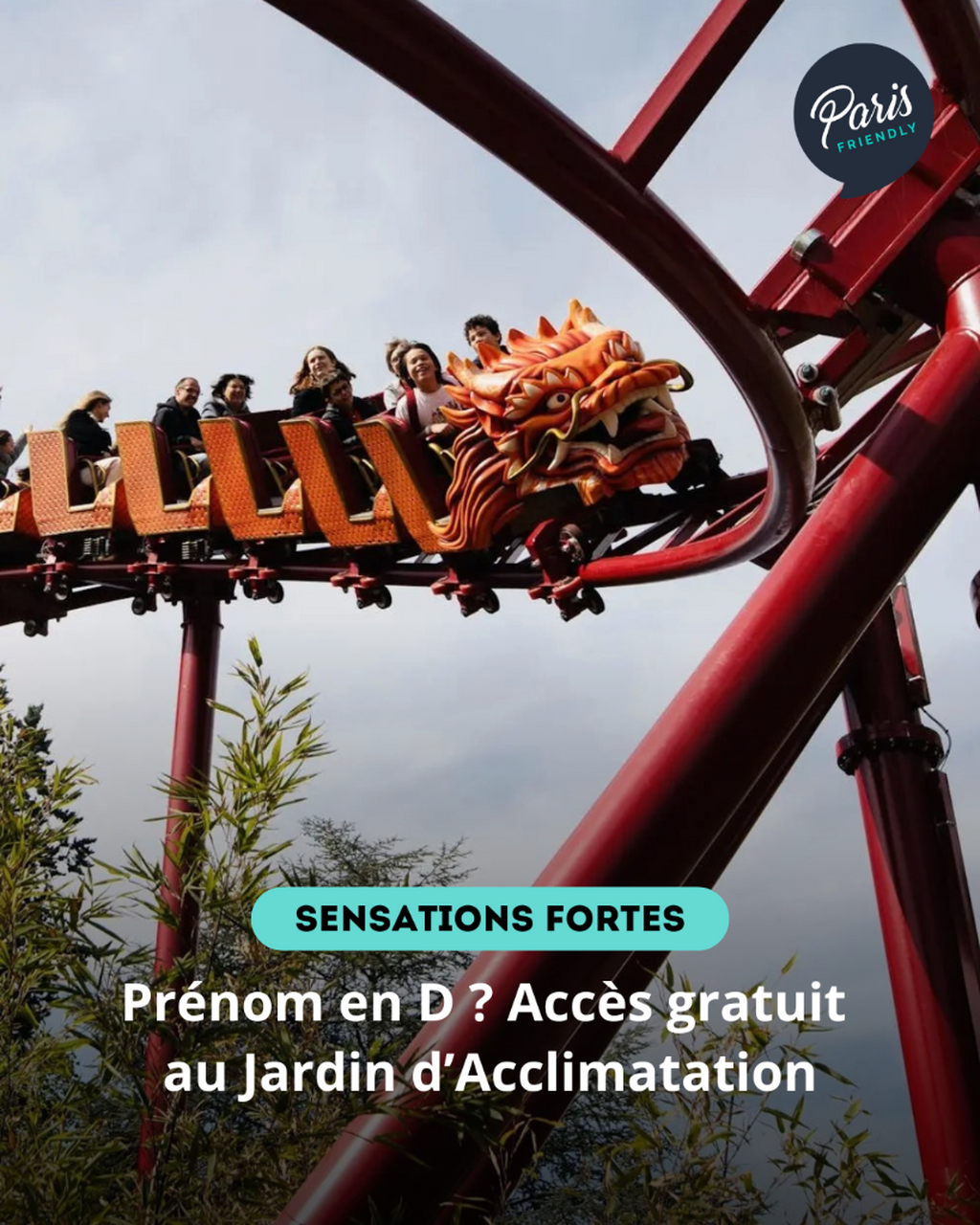 Pr&eacute;nom en D ? Acc&egrave;s gratuit au Jardin d&rsquo;Acclimatation