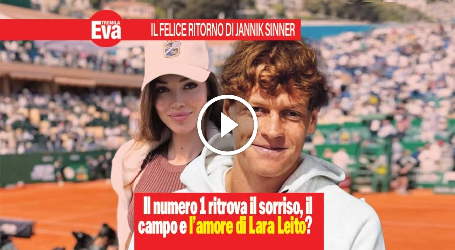 Jannik Sinner innamorato? Nuove foto con la top Lara Leito