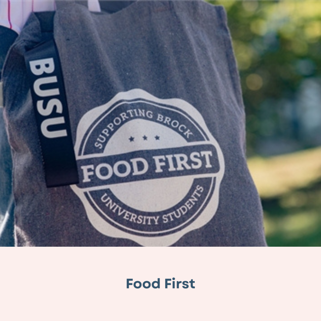 food first