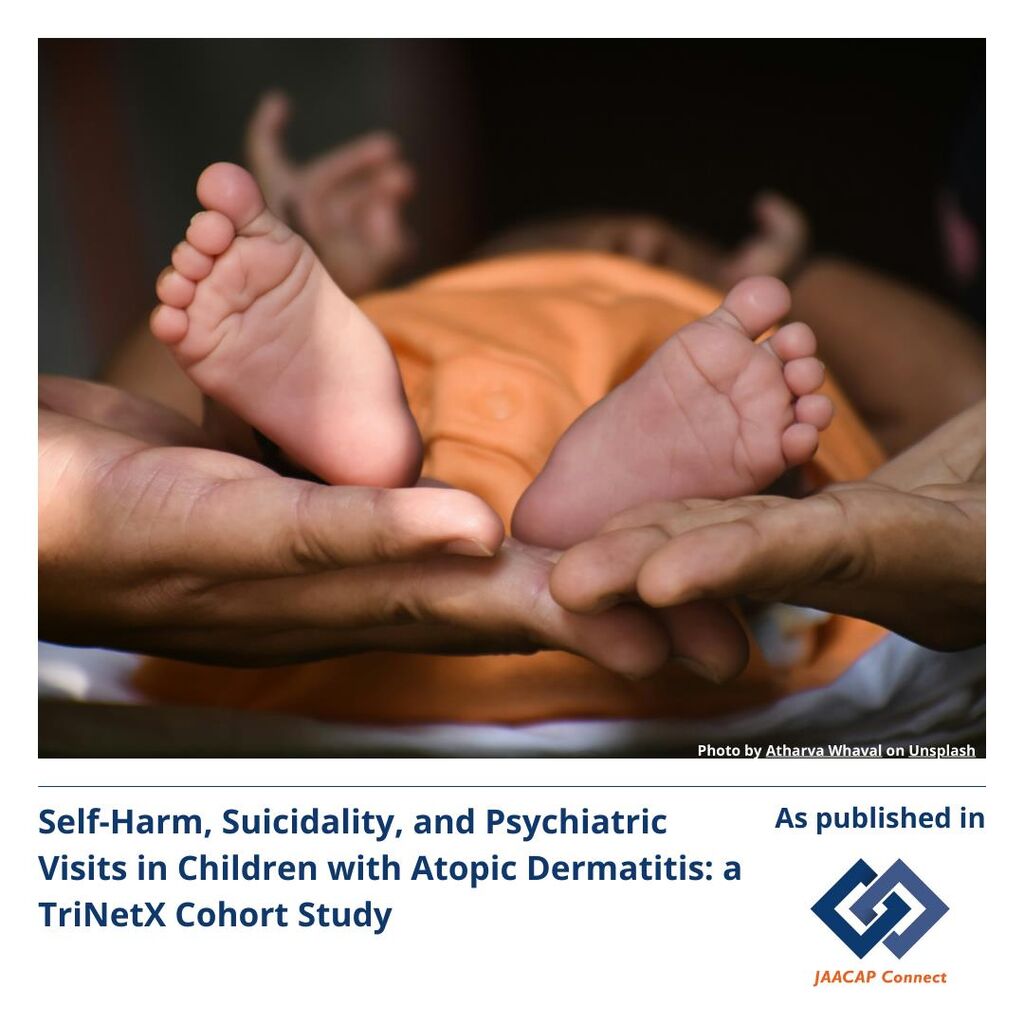 JAACAP Connect 0525 Self-Harm, Suicidality, and Psychiatric Visits