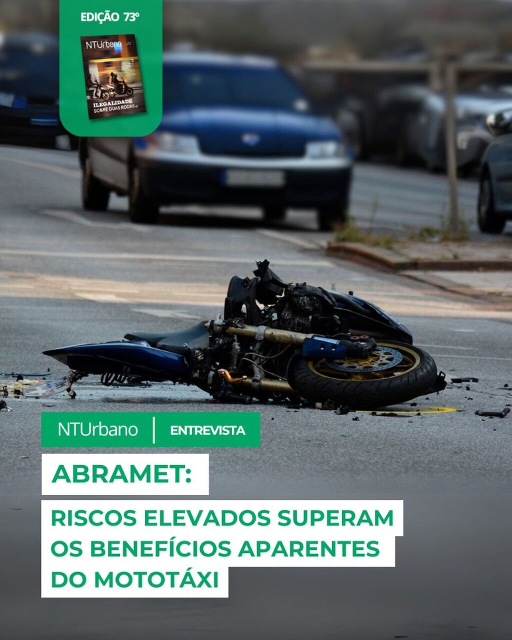 ABRAMET: riscos elevados superam os benef&iacute;cios aparentes do motot&aacute;xi