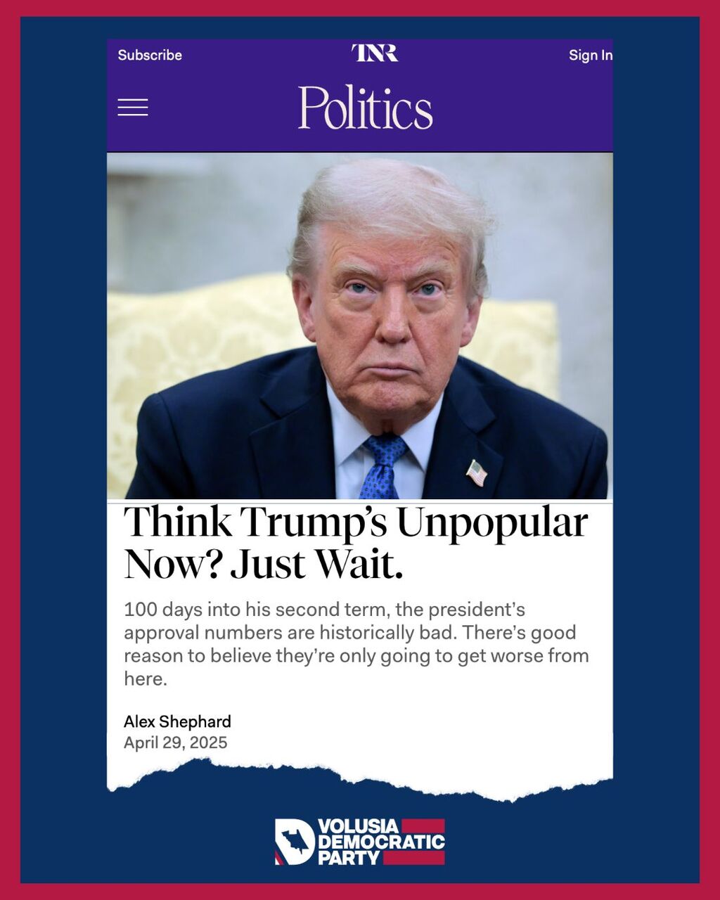 Think Trump&rsquo;s Unpopular Now? Just Wait.