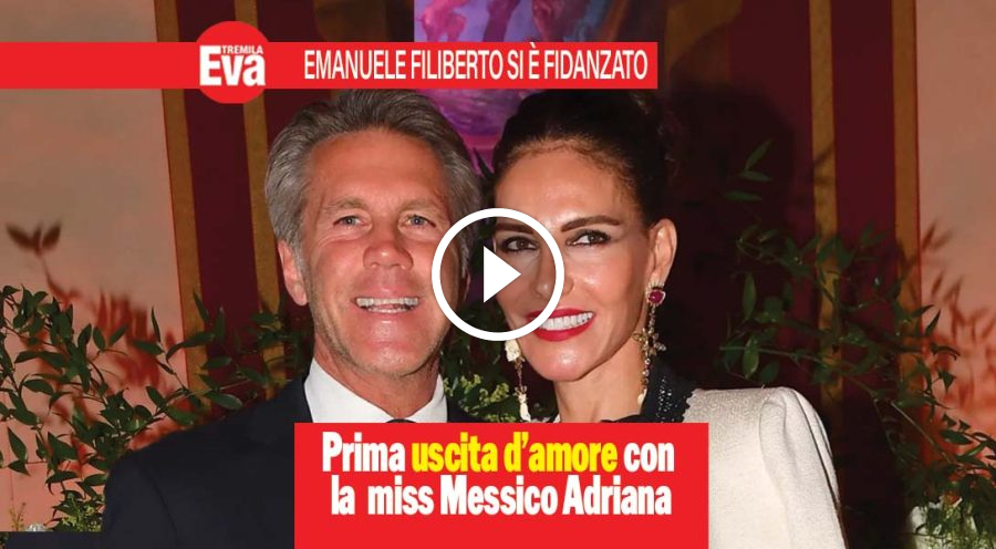 Emanuele Filiberto, il principe si &egrave; fidanzato con Adriana