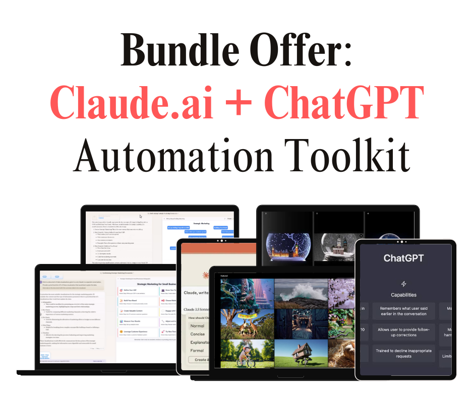 Claude ChatGPT Mastery Bundle