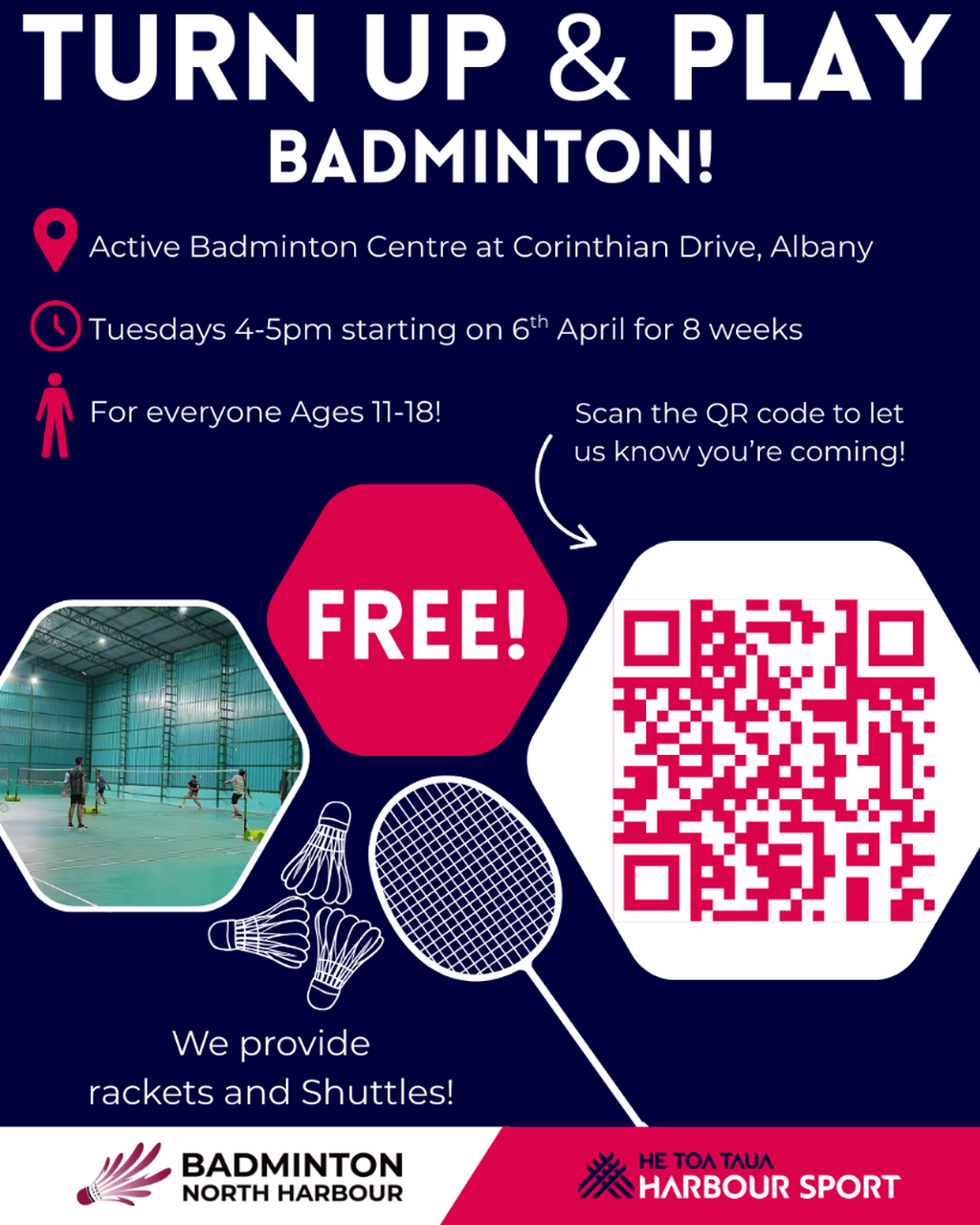 Albany Badminton Sign-up!