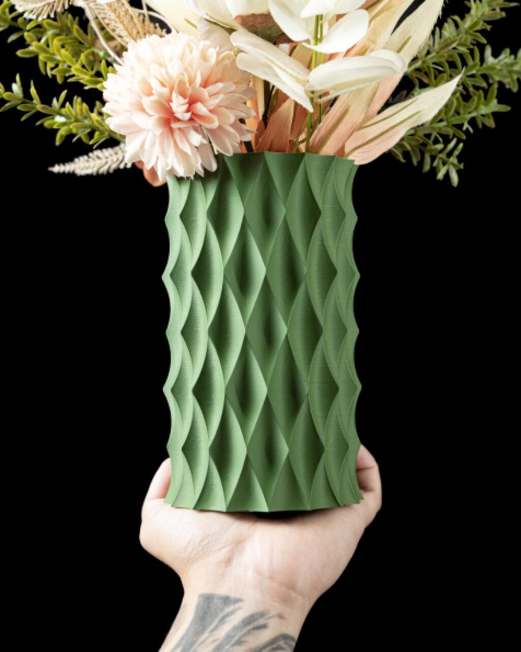 Diamond Flower Vase