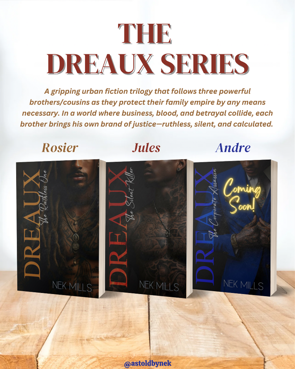 The Boudreaux Mafia Series by Nek Mills