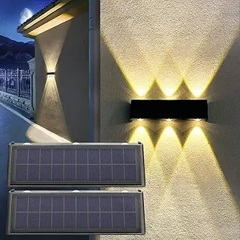 Outdoor Solar Deck Light &ndash; Waterproof Wall Mount