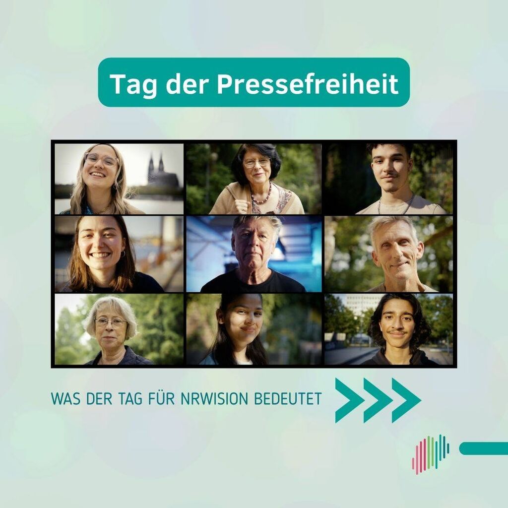 Beitr&auml;ge zum Thema "Pressefreiheit" auf NRWision