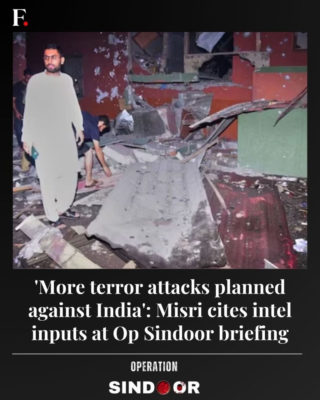 'More terror attacks planned against India': Misri cites intel inputs at Op Sindoor&nbsp;briefing &ndash; Firstpost