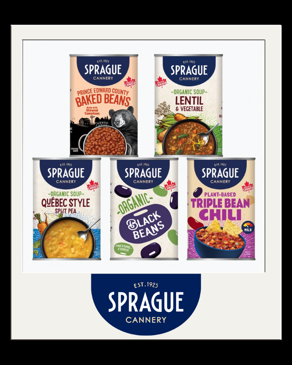 Sprague Foods Limited soup canned beans lentils cannery