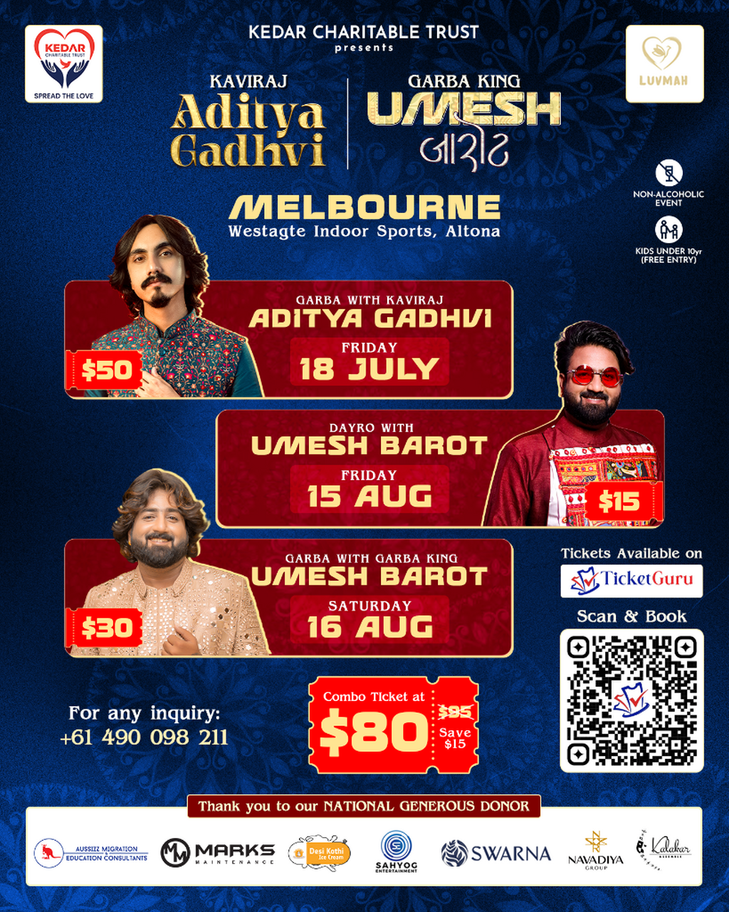 MELBOURNE - COMBO - ADITYA GADHVI & UMESH BAROT