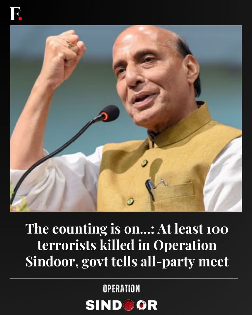 The counting is on...: At least 100 terrorists killed in Operation Sindoor, govt tells all-party meet