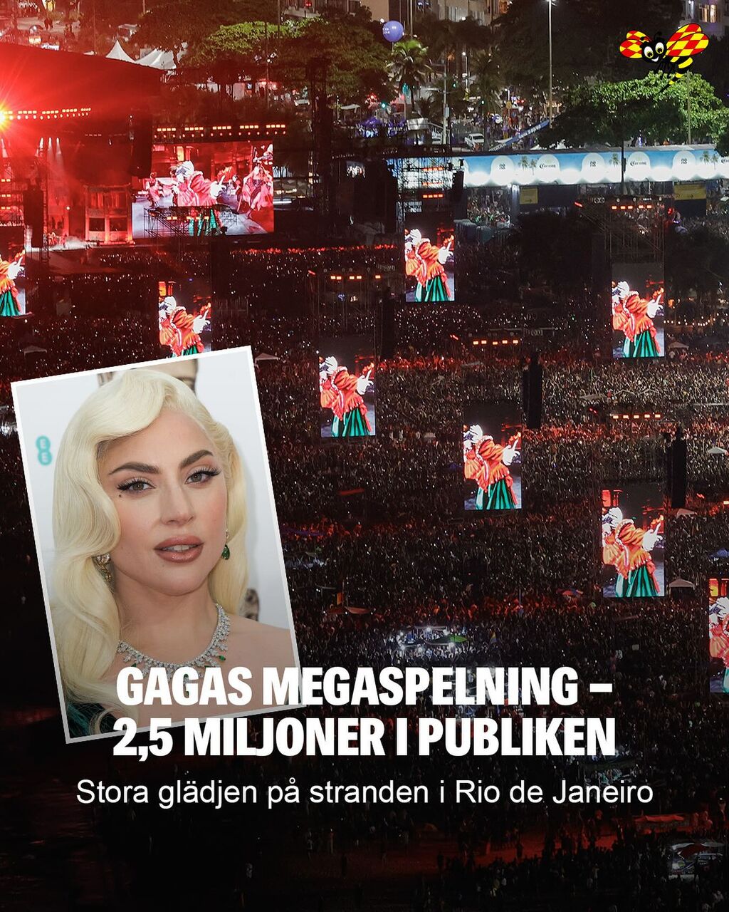 Lady Gagas megaspelning
