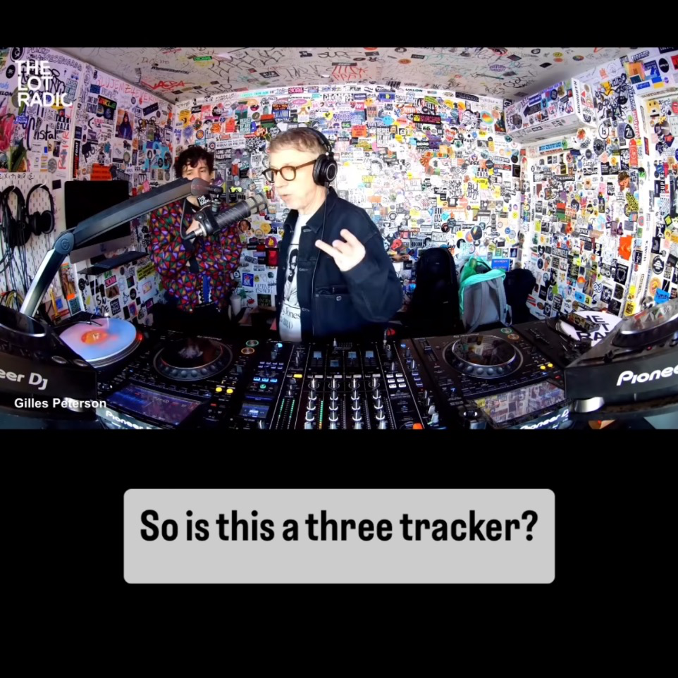 WATCH TO MY INTERVIEW W/ GILLES PETERSON AT THE LOT RADIO