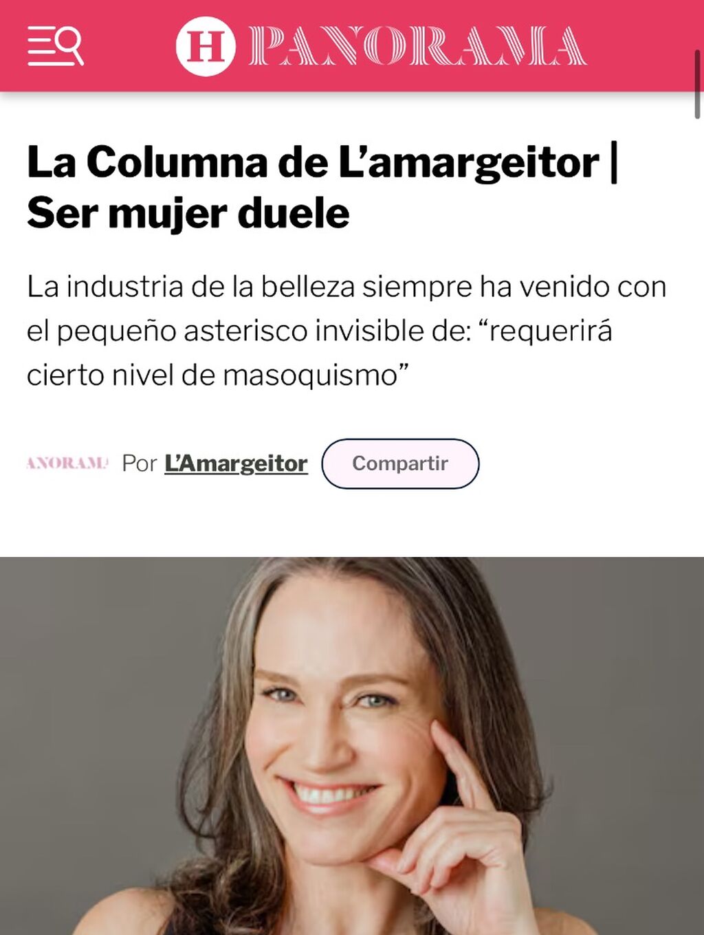 Ser mujer duele