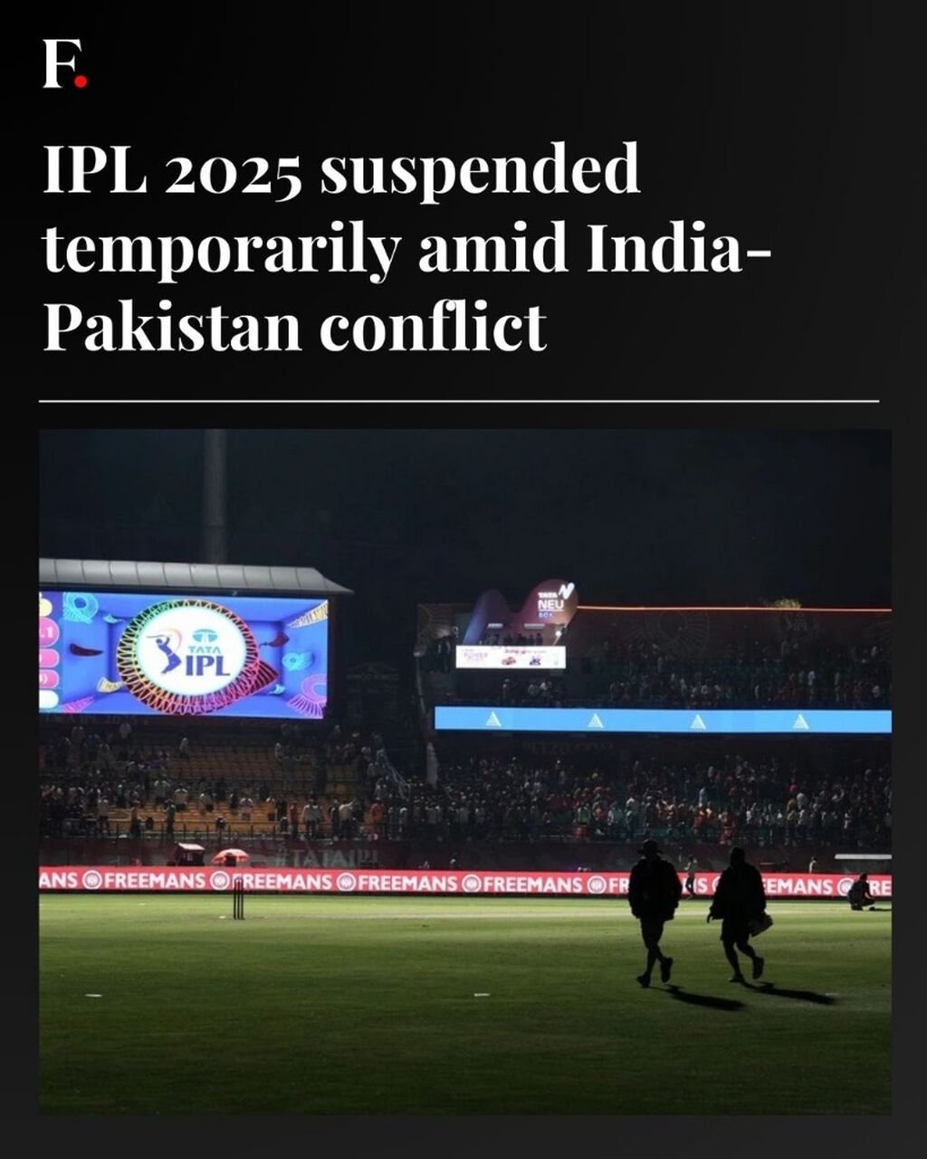 IPL 2025 LIVE Updates: IPL 2025 suspended temporarily amid India-Pakistan conflict